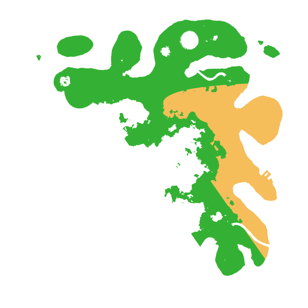 Biome Rust Map: Procedural Map, Size: 3000, Seed: 1031499038