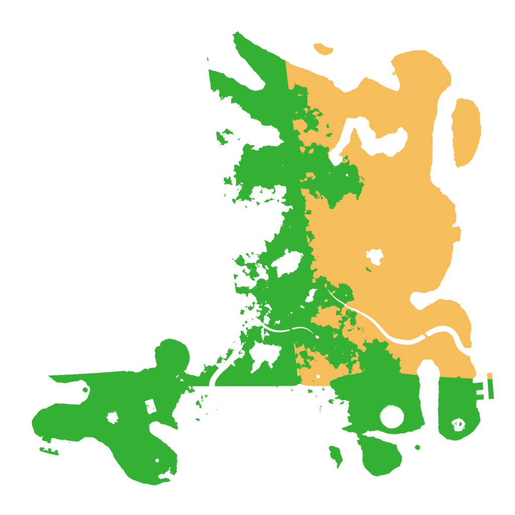 Biome Rust Map: Procedural Map, Size: 4000, Seed: 648