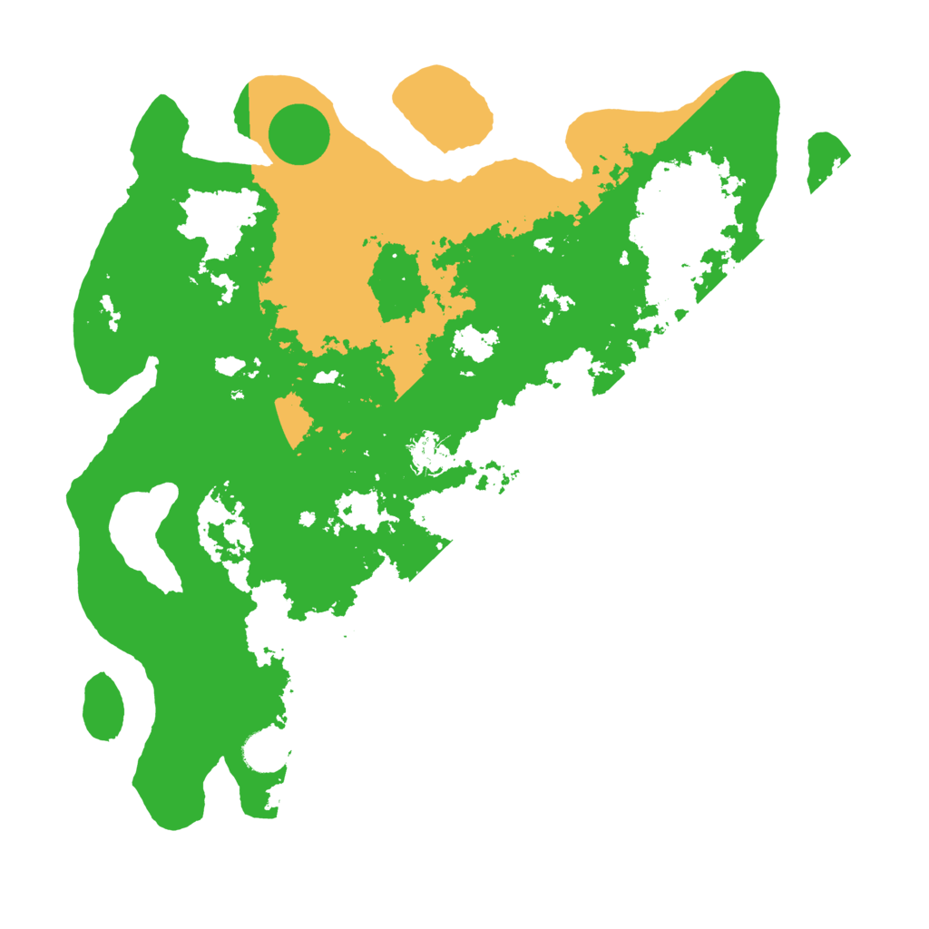 Biome Rust Map: Barren, Size: 4000, Seed: 421134