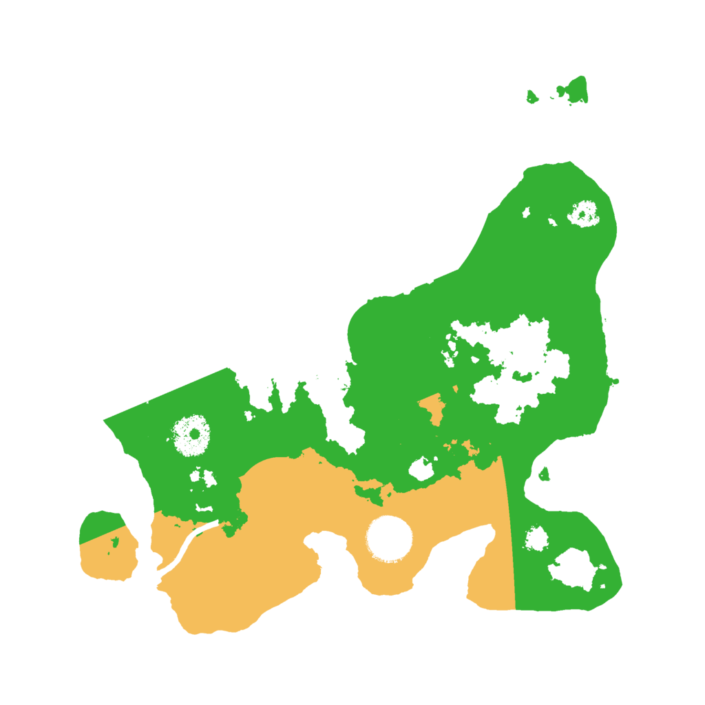 Biome Rust Map: Procedural Map, Size: 2700, Seed: 1401459090