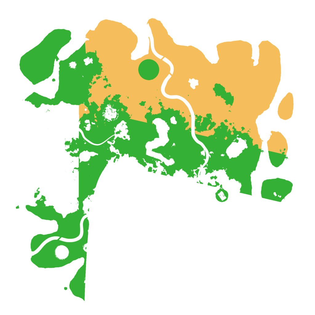 Biome Rust Map: Procedural Map, Size: 4000, Seed: 59643586