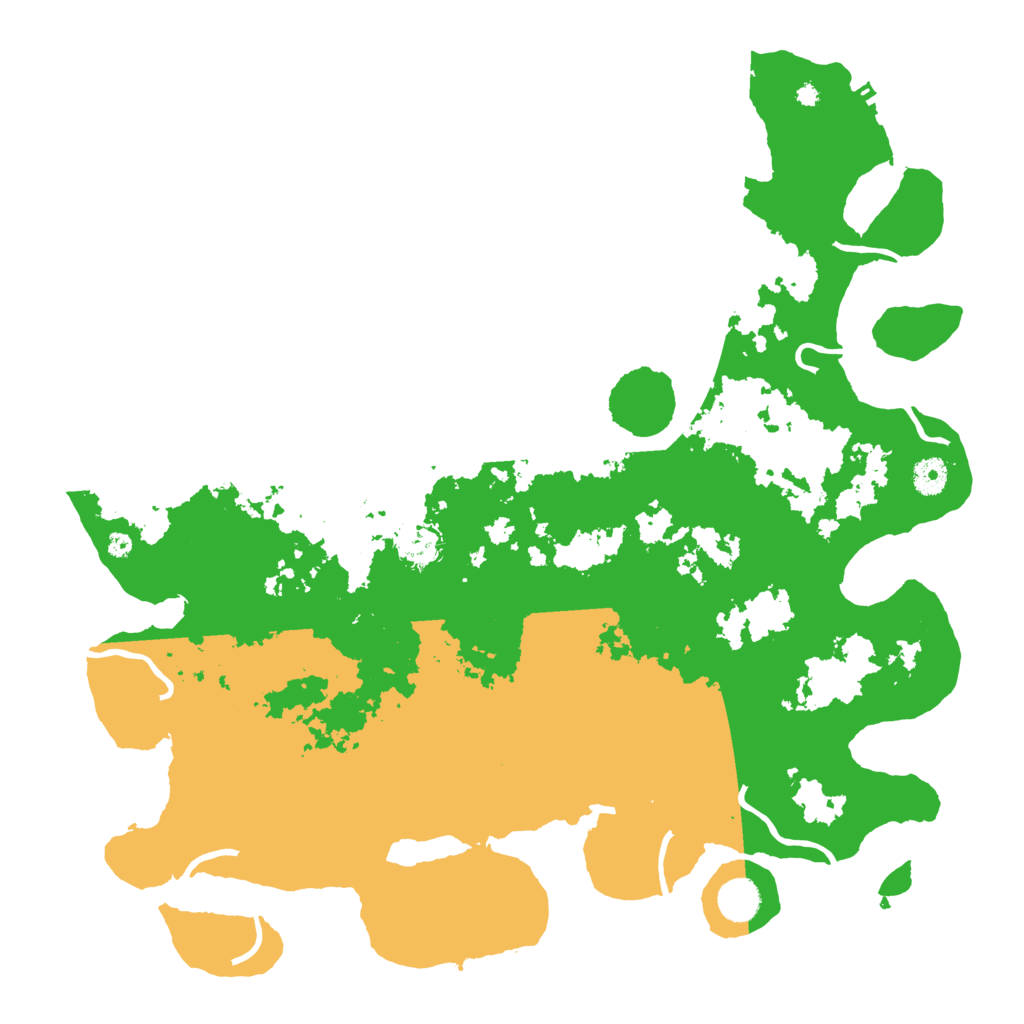 Biome Rust Map: Procedural Map, Size: 4250, Seed: 396004200