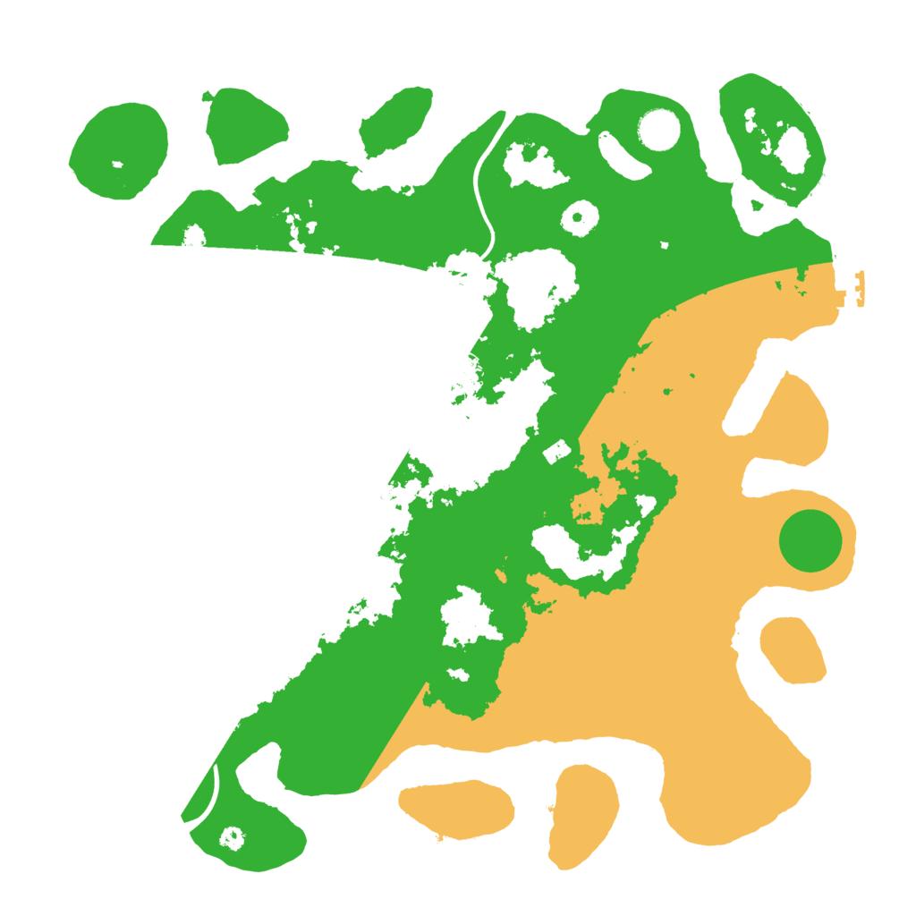 Biome Rust Map: Procedural Map, Size: 3850, Seed: 981351700