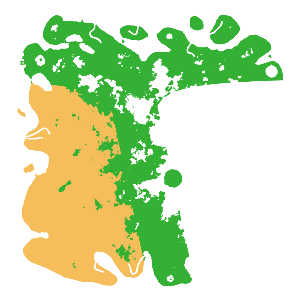 Biome Rust Map: Procedural Map, Size: 4500, Seed: 1289046429