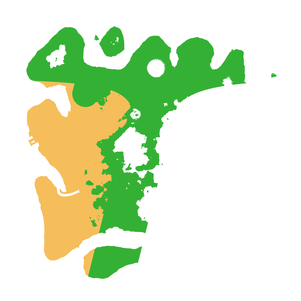 Biome Rust Map: Procedural Map, Size: 3000, Seed: 561