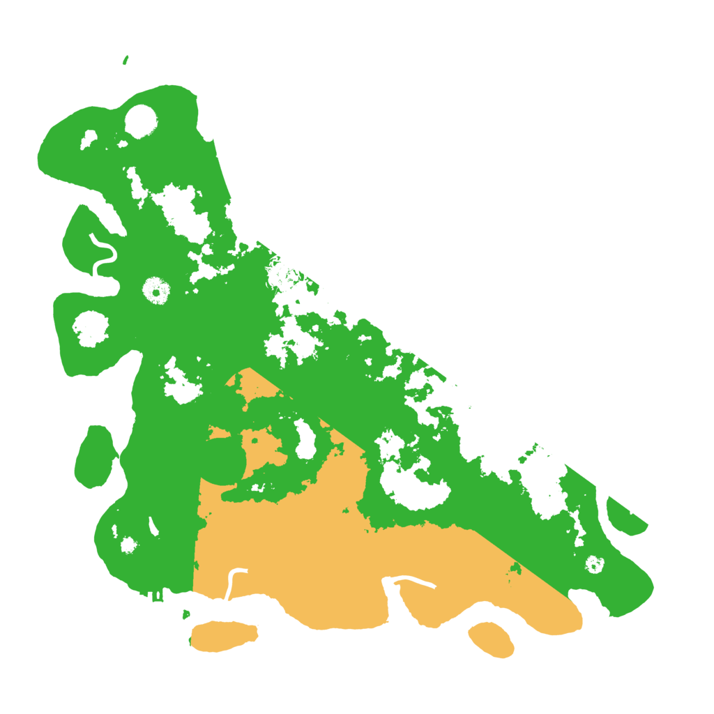 Biome Rust Map: Procedural Map, Size: 4000, Seed: 23847