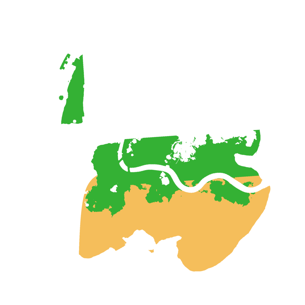 Biome Rust Map: Procedural Map, Size: 2650, Seed: 1423283034