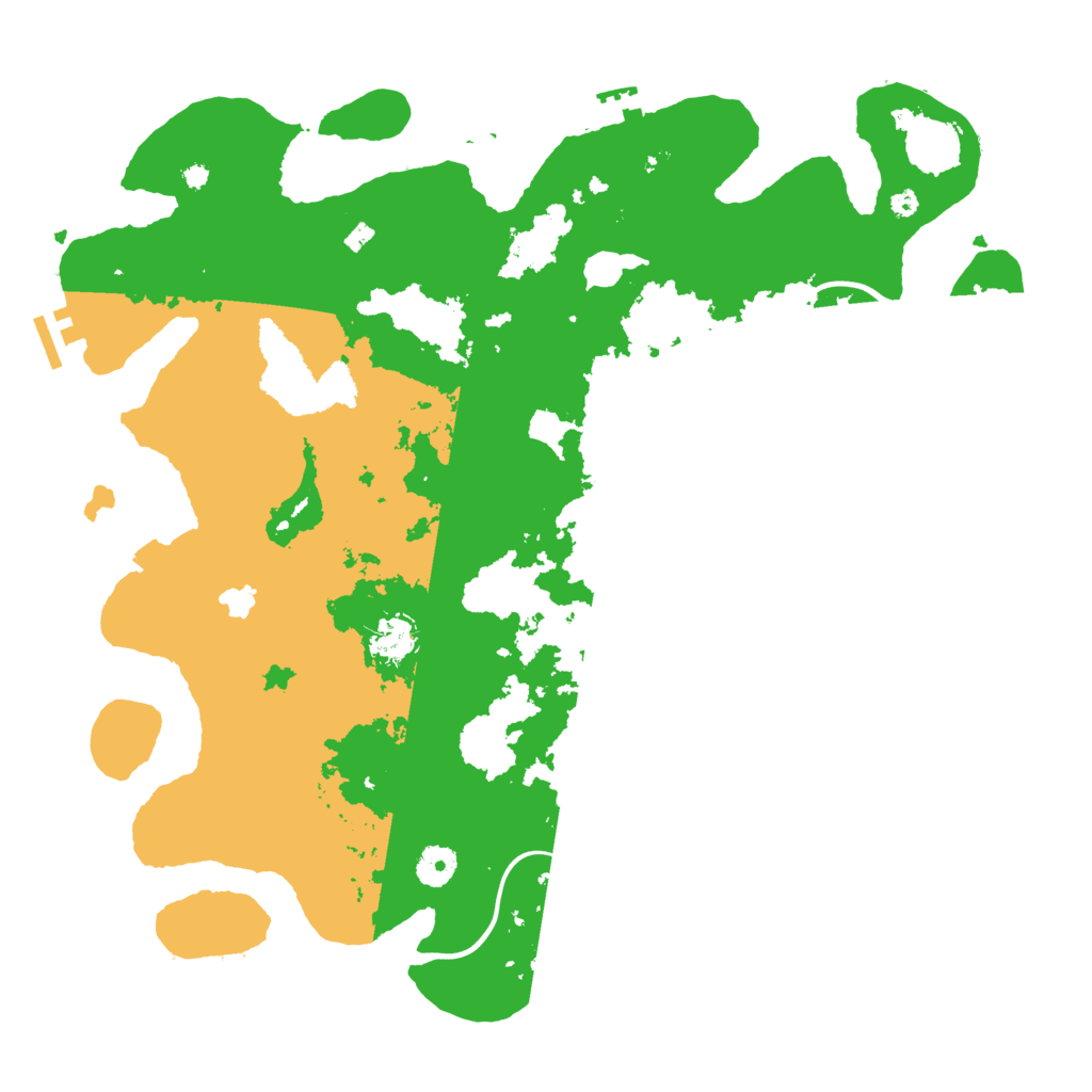 Biome Rust Map: Procedural Map, Size: 4050, Seed: 1222777084