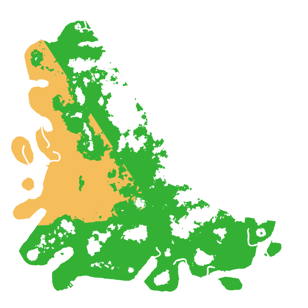 Biome Rust Map: Procedural Map, Size: 5000, Seed: 1357565