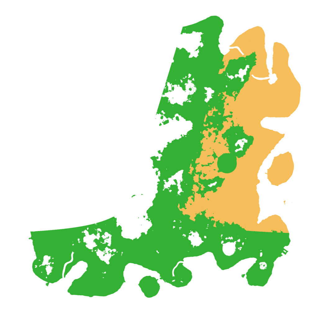 Biome Rust Map: Procedural Map, Size: 4300, Seed: 768896825