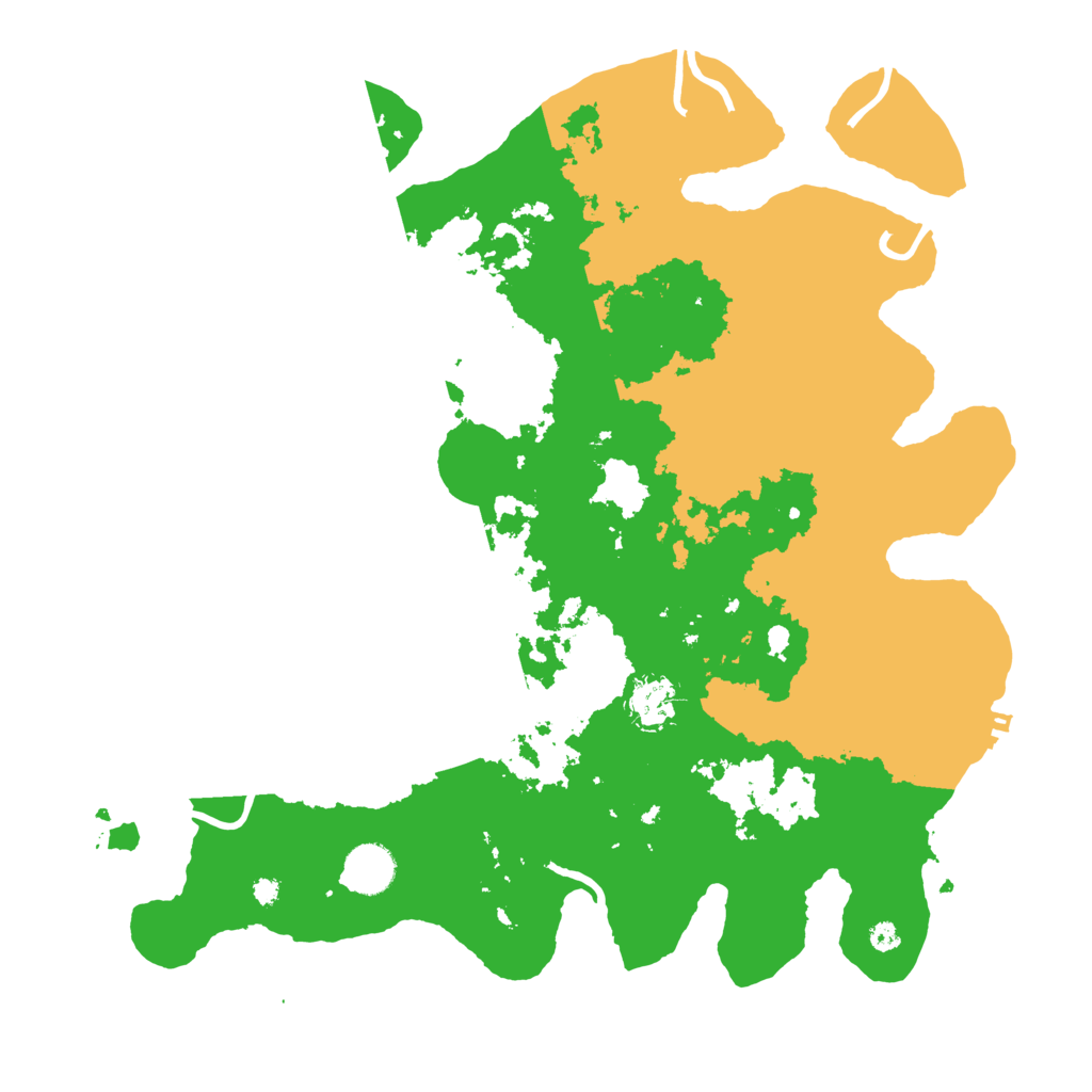Biome Rust Map: Procedural Map, Size: 3800, Seed: 2066241198