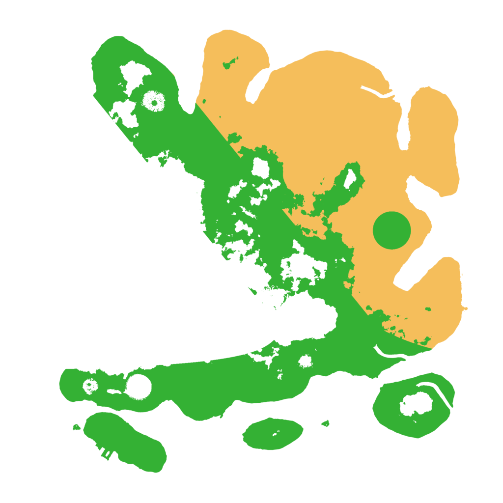 Biome Rust Map: Procedural Map, Size: 3500, Seed: 765925598