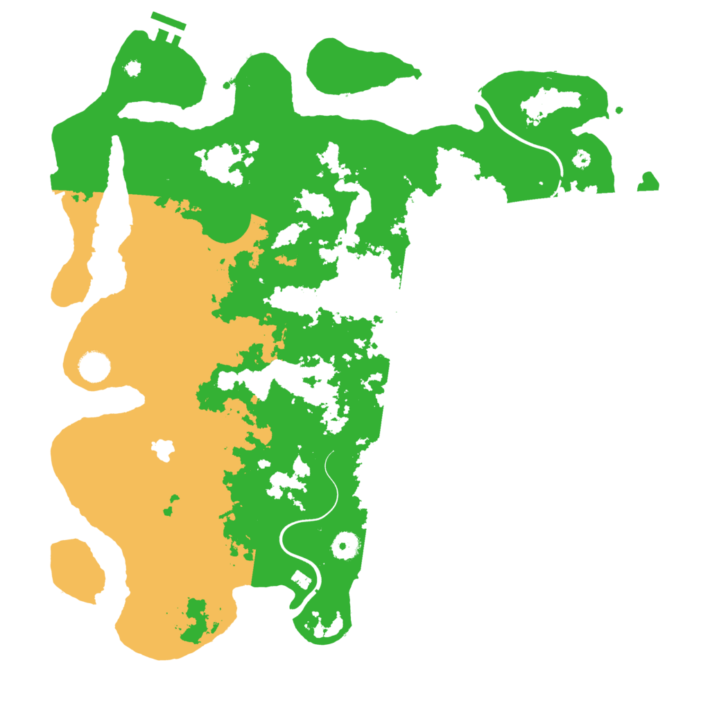 Biome Rust Map: Procedural Map, Size: 4000, Seed: 1971959840