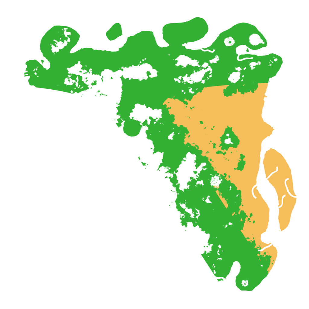 Biome Rust Map: Procedural Map, Size: 4750, Seed: 20211008
