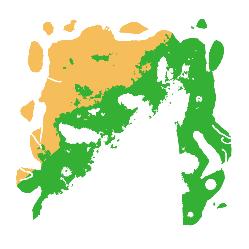 Biome Rust Map: Procedural Map, Size: 4000, Seed: 16542