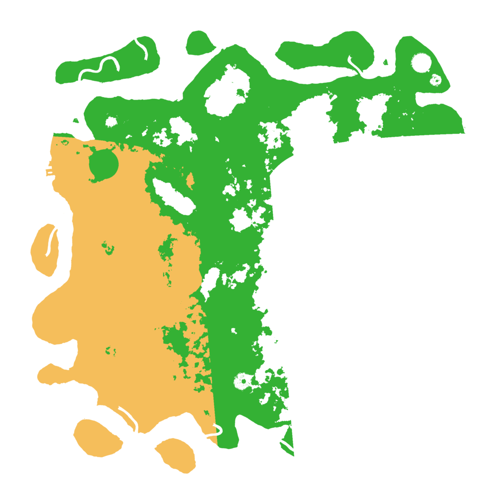 Biome Rust Map: Procedural Map, Size: 4500, Seed: 3445567