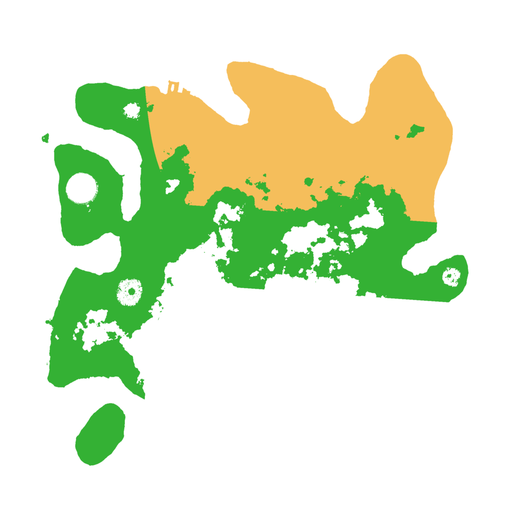 Biome Rust Map: Procedural Map, Size: 3000, Seed: 7896