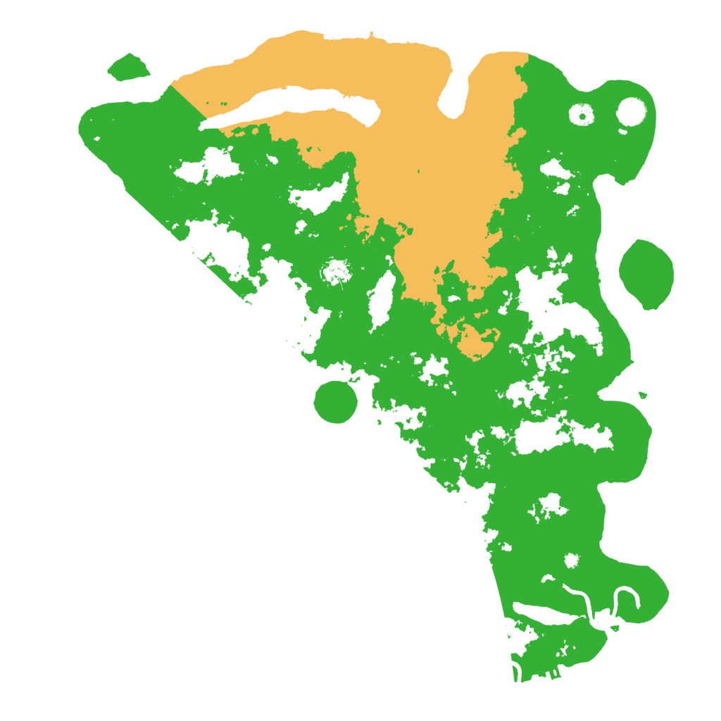 Biome Rust Map: Procedural Map, Size: 4500, Seed: 20751