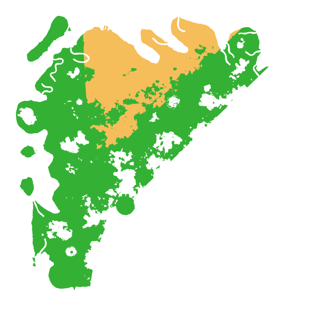 Biome Rust Map: Procedural Map, Size: 4500, Seed: 1688338407