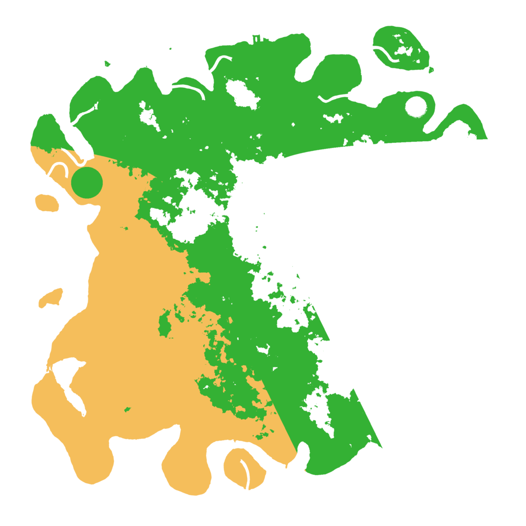 Biome Rust Map: Procedural Map, Size: 4400, Seed: 826878436