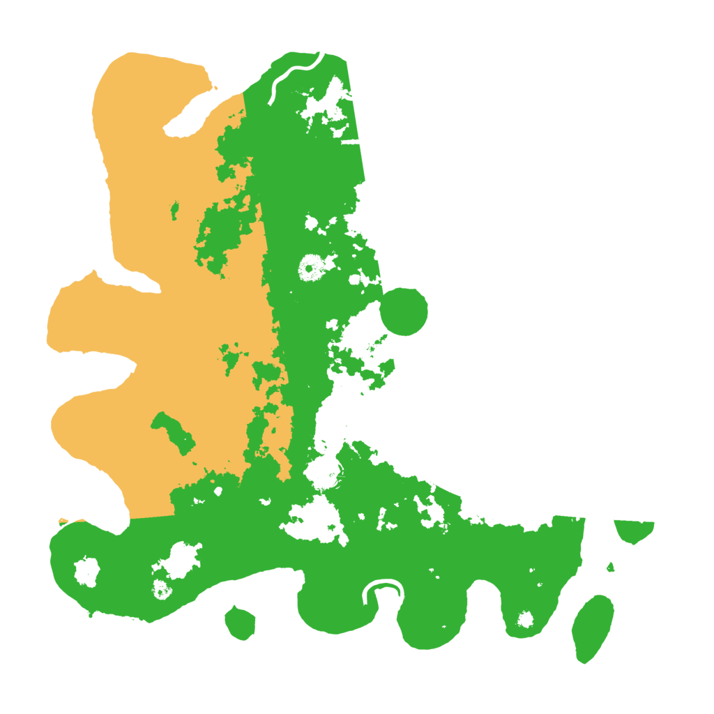 Biome Rust Map: Procedural Map, Size: 4000, Seed: 1502841616