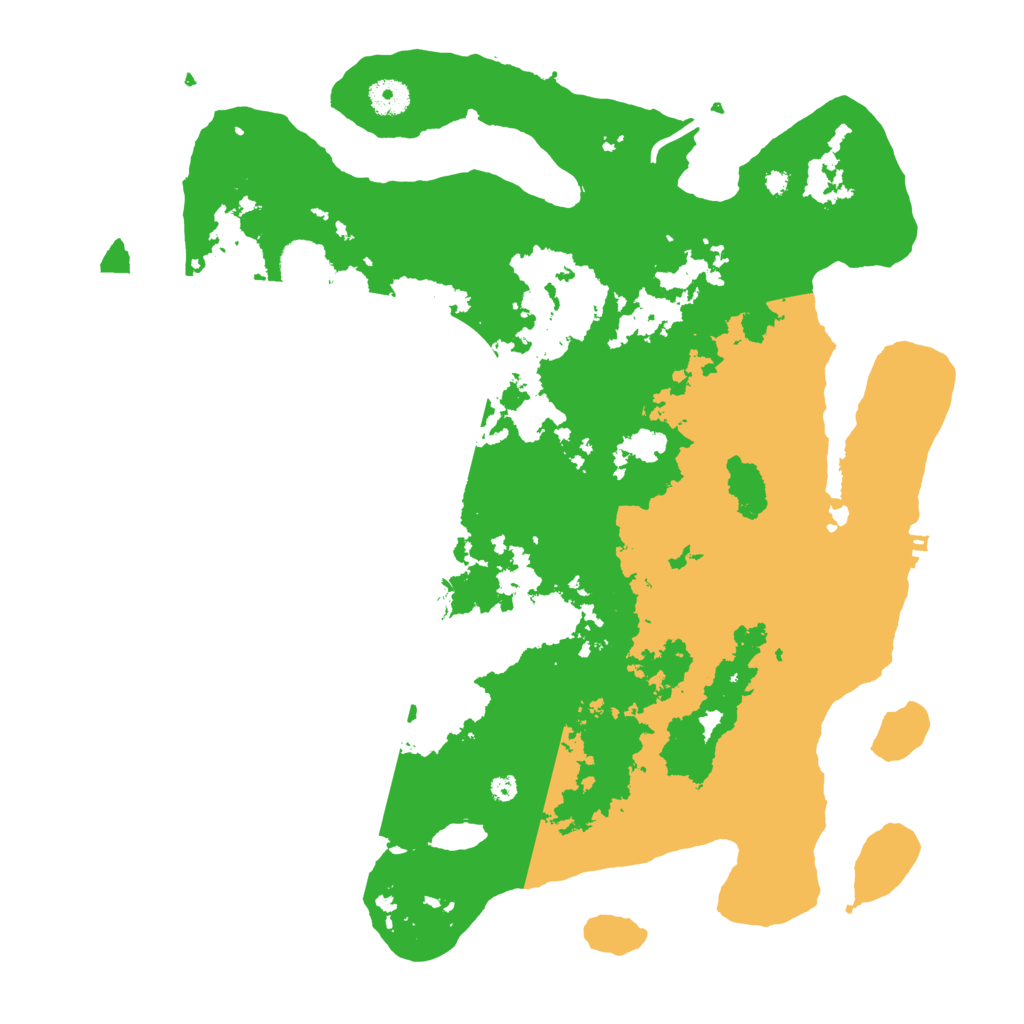 Biome Rust Map: Procedural Map, Size: 4000, Seed: 1021875121