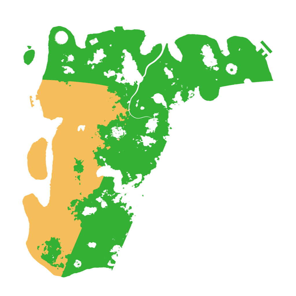 Biome Rust Map: Procedural Map, Size: 4000, Seed: 274867354
