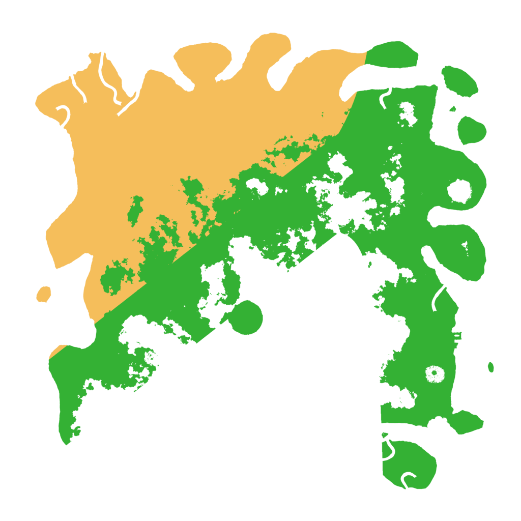 Biome Rust Map: Procedural Map, Size: 4250, Seed: 46825