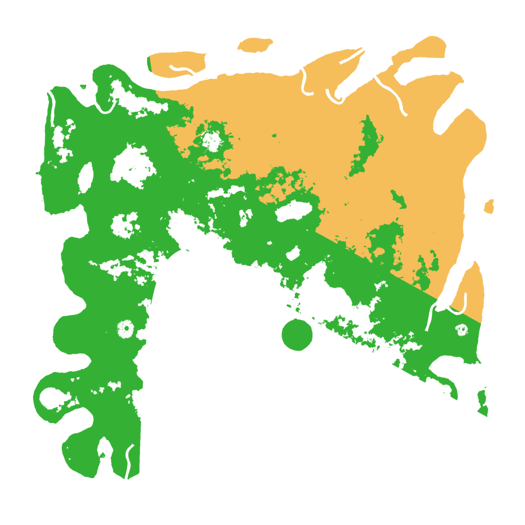 Biome Rust Map: Procedural Map, Size: 4500, Seed: 4261340