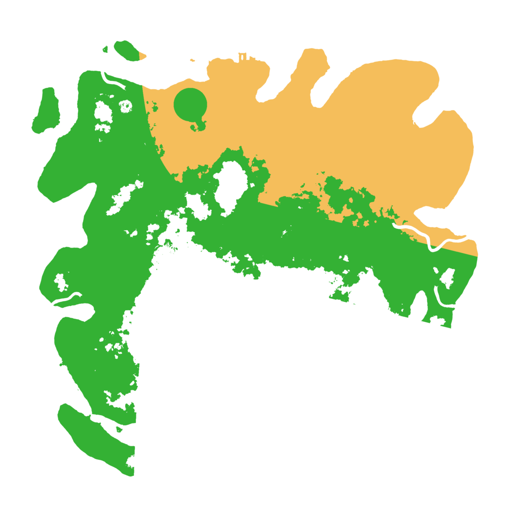 Biome Rust Map: Procedural Map, Size: 4000, Seed: 1117807