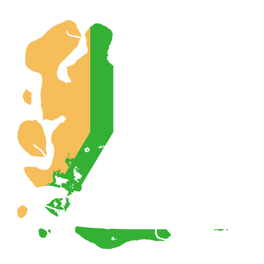 Biome Rust Map: Procedural Map, Size: 3950, Seed: 304189120