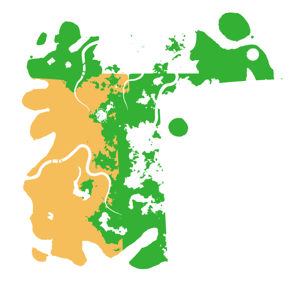 Biome Rust Map: Procedural Map, Size: 4250, Seed: 2425527