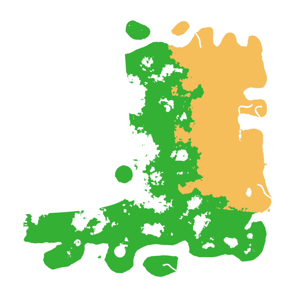 Biome Rust Map: Procedural Map, Size: 4500, Seed: 10072021