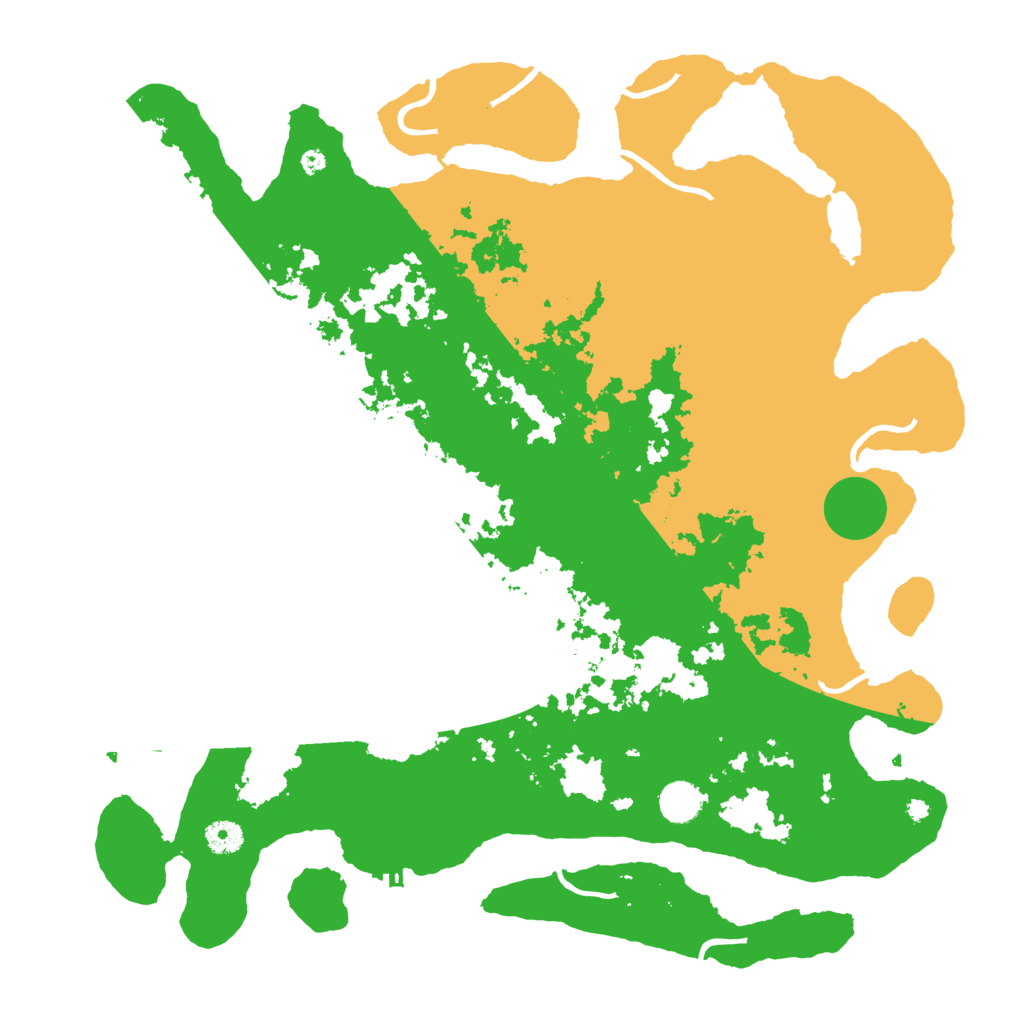 Biome Rust Map: Procedural Map, Size: 4300, Seed: 1678975