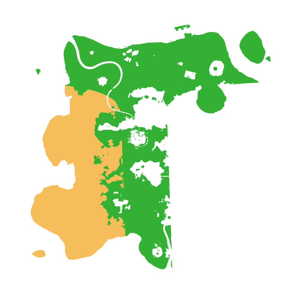 Biome Rust Map: Procedural Map, Size: 3000, Seed: 662690004