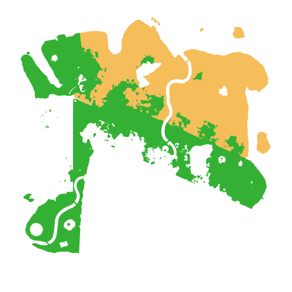 Biome Rust Map: Procedural Map, Size: 4000, Seed: 1265655659