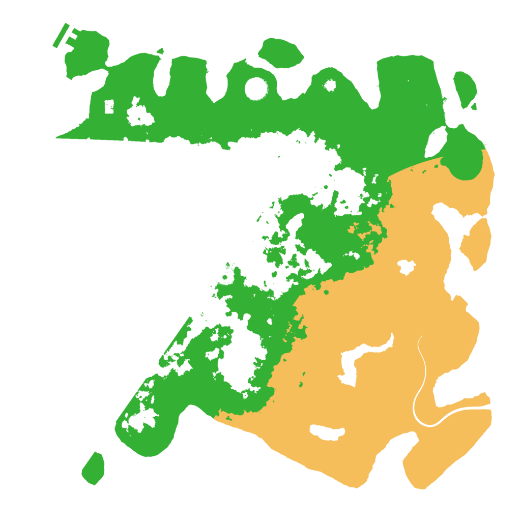 Biome Rust Map: Procedural Map, Size: 4000, Seed: 47814
