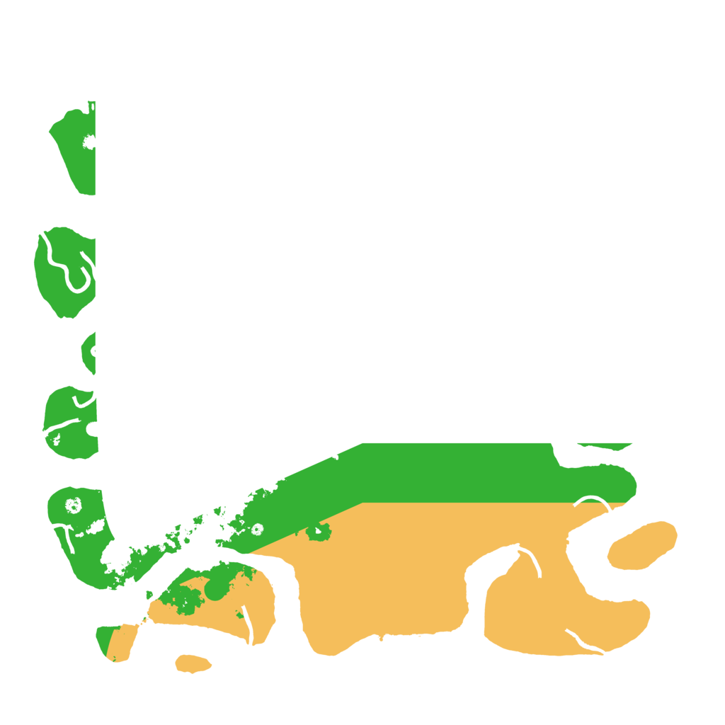Biome Rust Map: Procedural Map, Size: 4500, Seed: 490000432