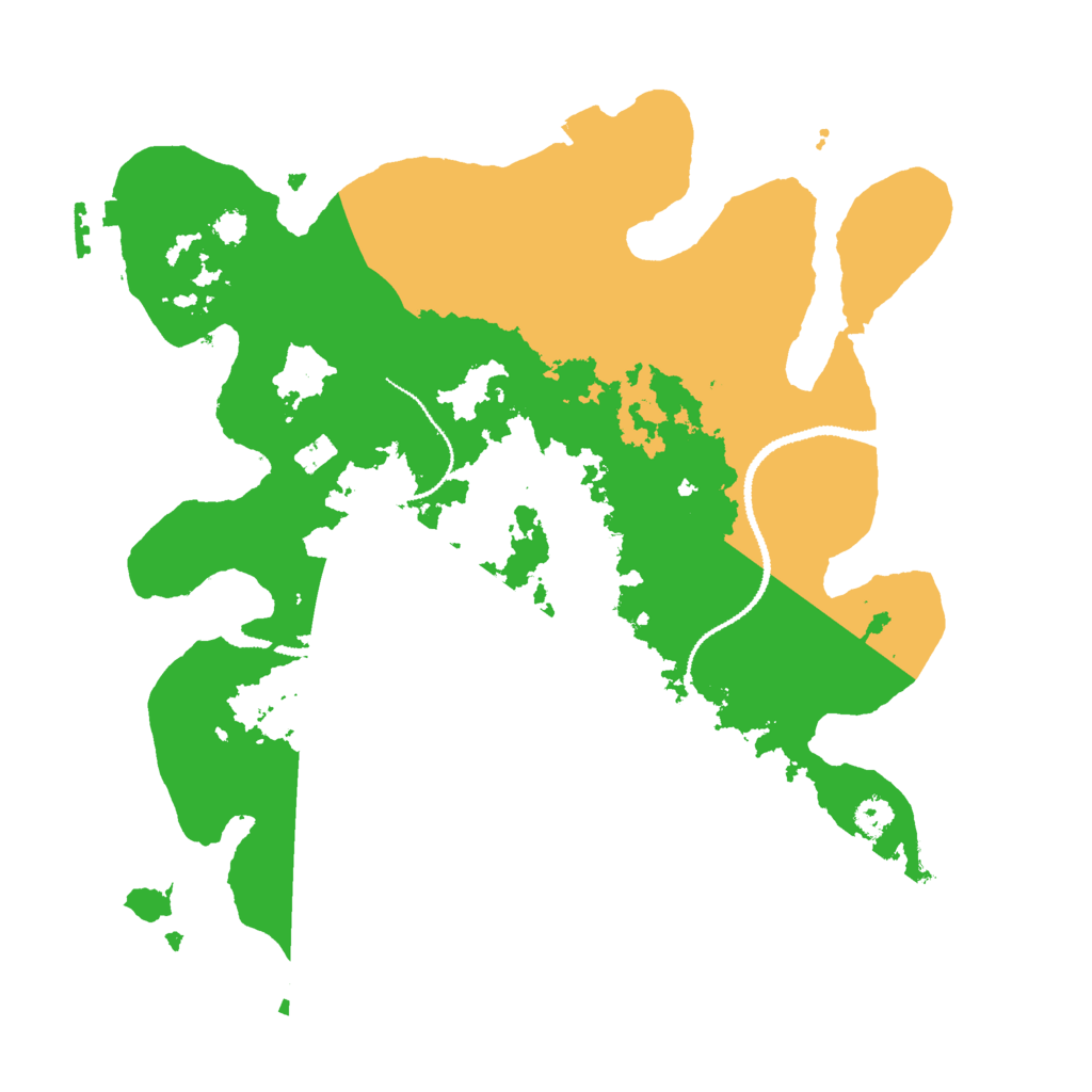 Biome Rust Map: Procedural Map, Size: 3000, Seed: 837