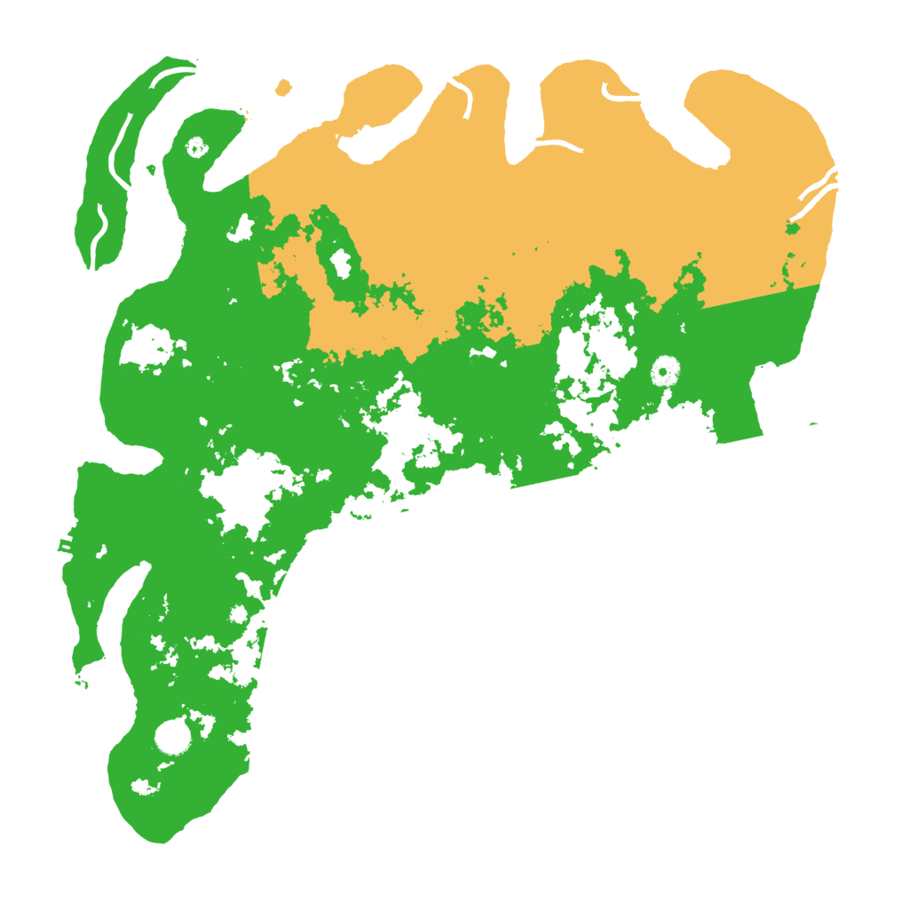 Biome Rust Map: Procedural Map, Size: 4500, Seed: 1636516838