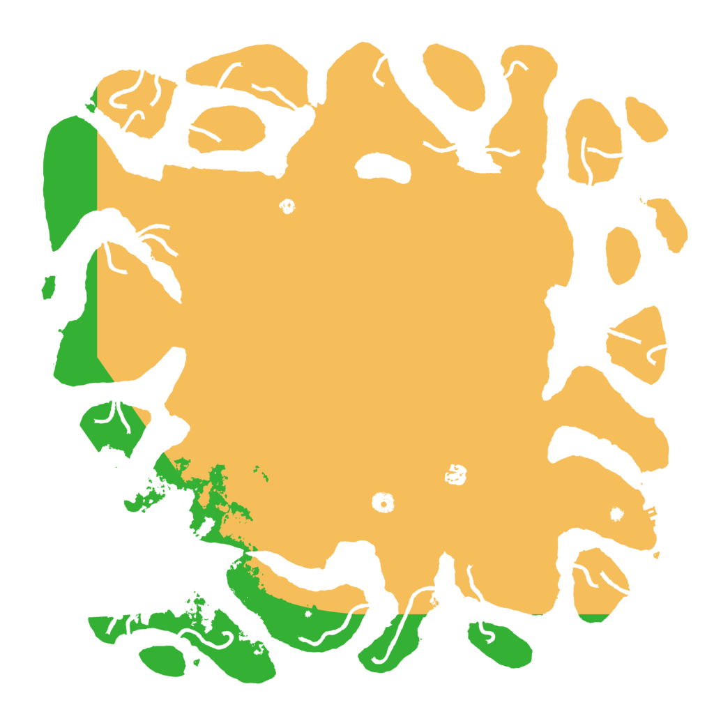 Biome Rust Map: Procedural Map, Size: 5000, Seed: 53751