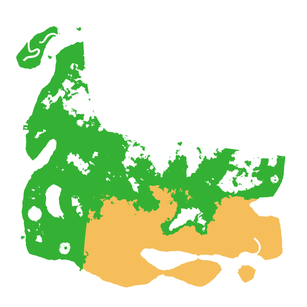 Biome Rust Map: Procedural Map, Size: 4000, Seed: 570828251