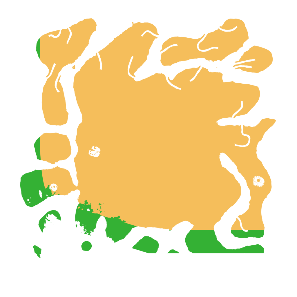 Biome Rust Map: Procedural Map, Size: 4000, Seed: 3288