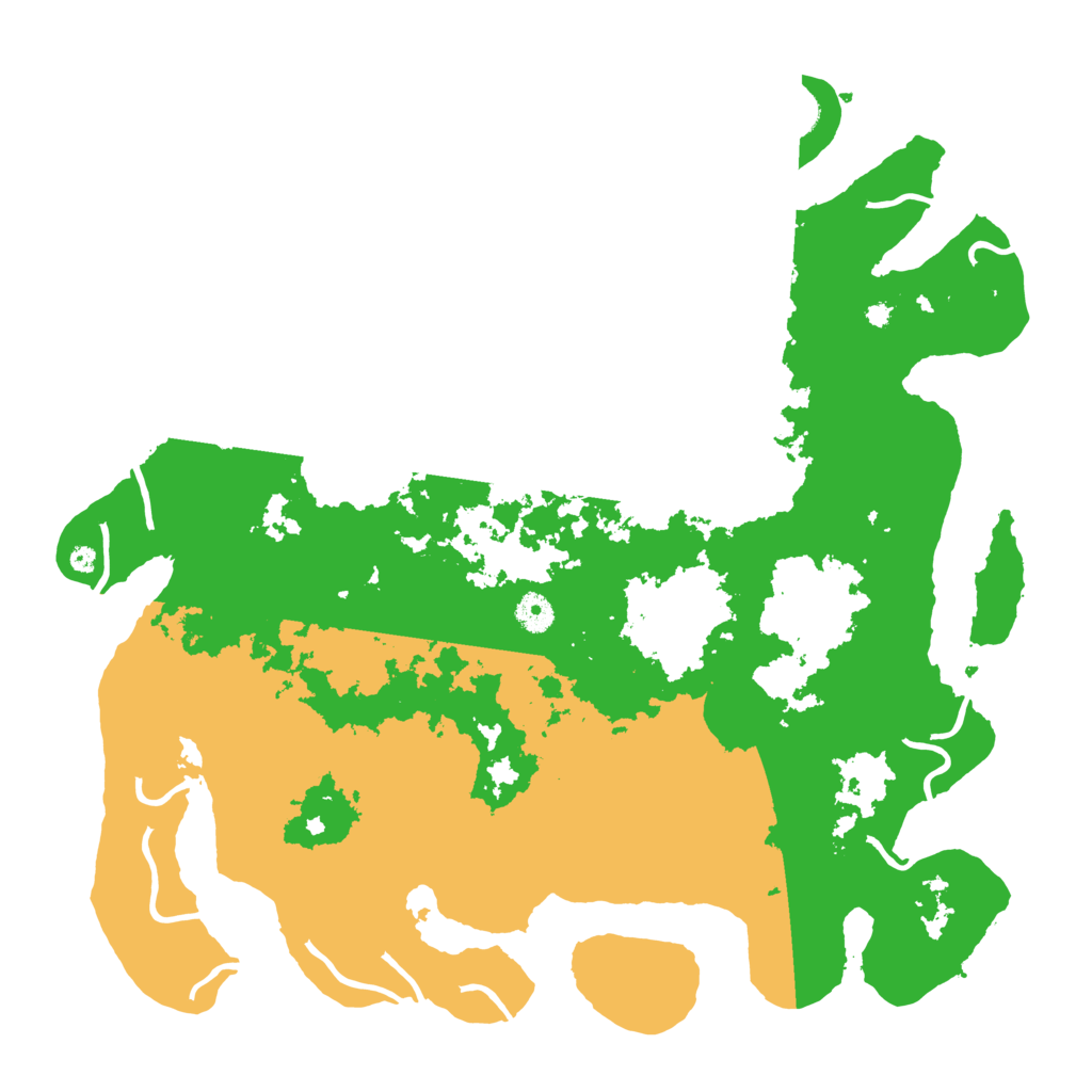 Biome Rust Map: Procedural Map, Size: 4300, Seed: 1462786526