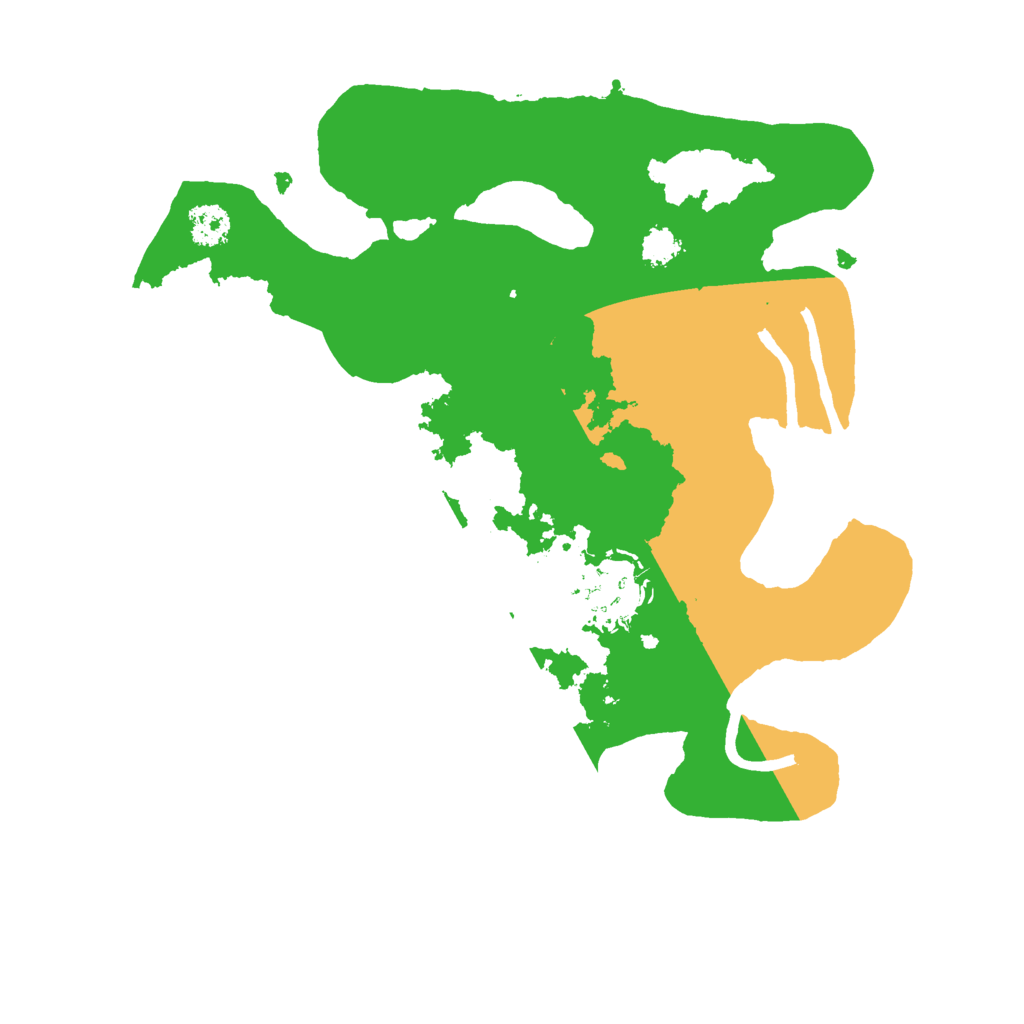 Biome Rust Map: Procedural Map, Size: 2498, Seed: 301130420