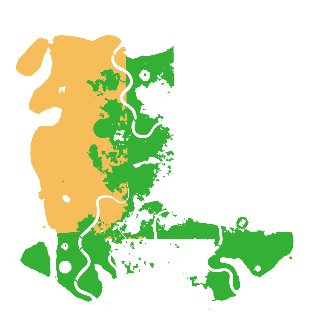 Biome Rust Map: Procedural Map, Size: 4500, Seed: 567826210