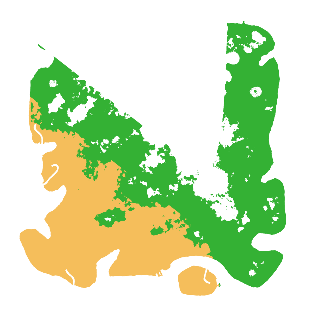 Biome Rust Map: Procedural Map, Size: 4250, Seed: 863138877