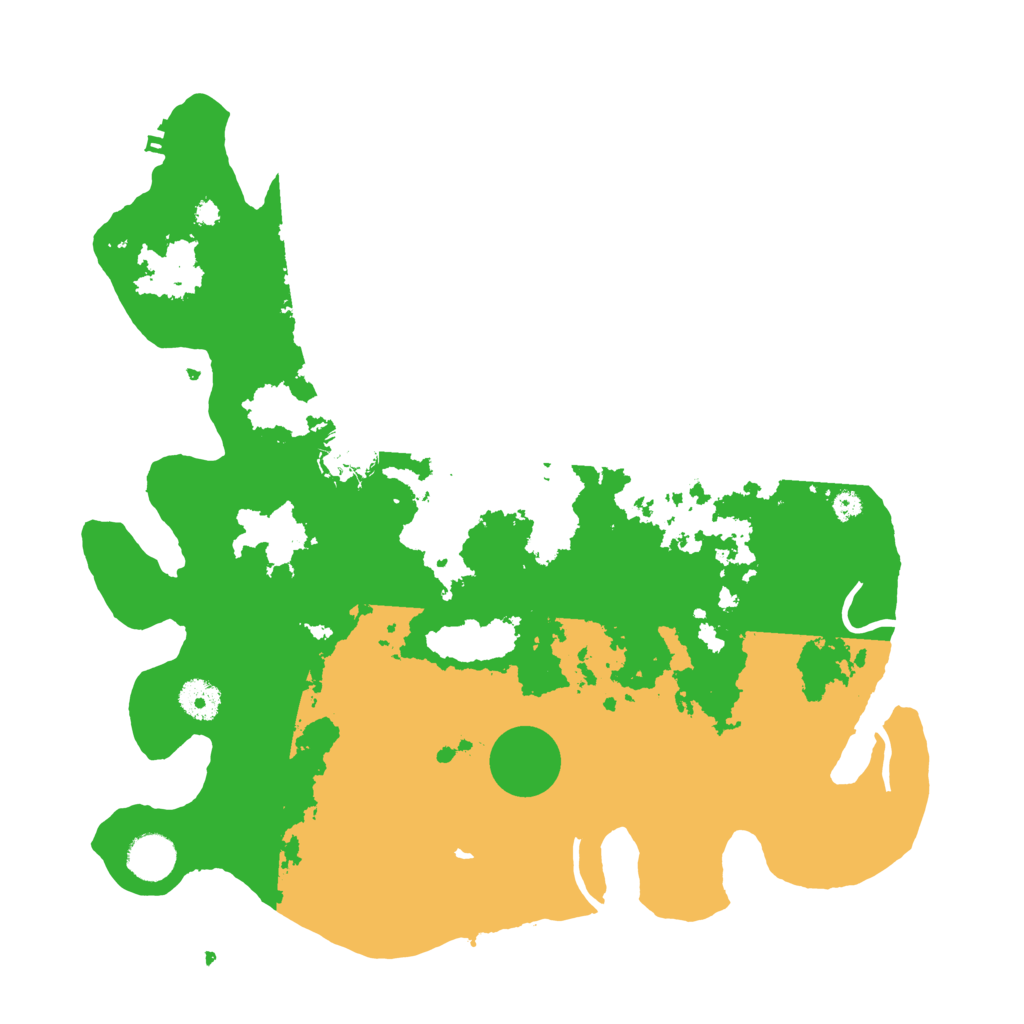 Biome Rust Map: Procedural Map, Size: 3800, Seed: 173493804