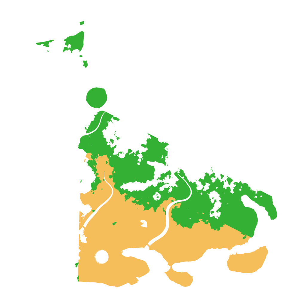 Biome Rust Map: Procedural Map, Size: 4000, Seed: 8332127