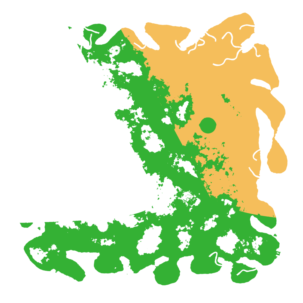Biome Rust Map: Procedural Map, Size: 5000, Seed: 2142707934